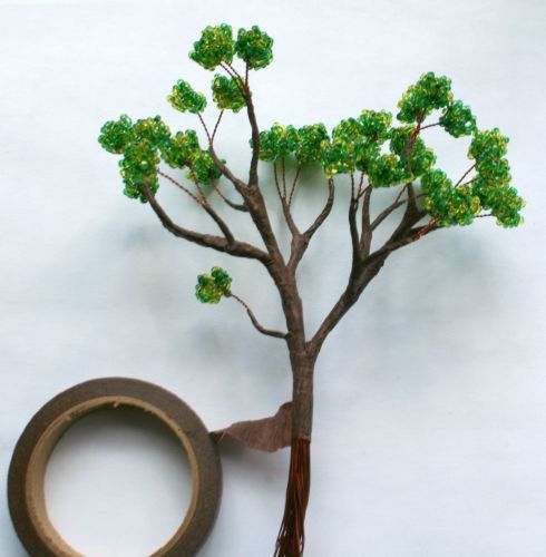 Дерево бонсай из бумаги мастер класс