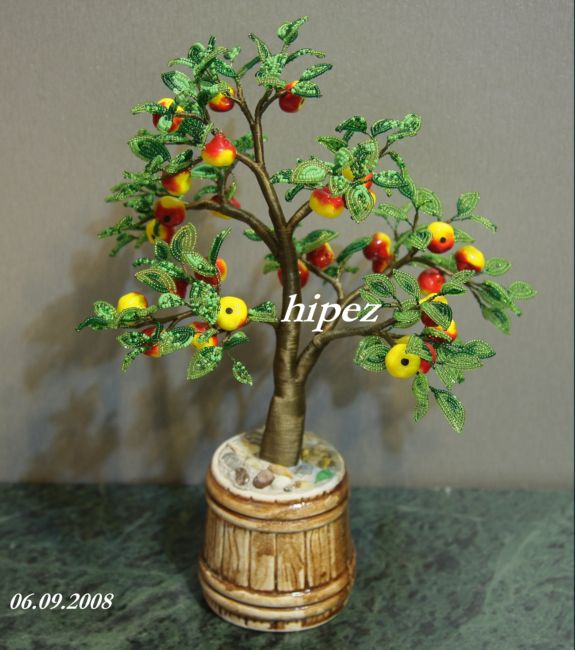 Дерево из бисера своими руками - фото лучших идей и инструкций
